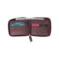 thumbnail image 2 of CTM  RFID Leather Zip Around Bifold Wallet by Swiss Marshall (Men), 2 of 4