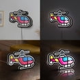 thumbnail image 2 of Helicopter 3D Novelty Light Box, Transport and Flight Wall Art, Educational Decor for Aviation Fans (Height 24 inch, 60cm), 2 of 9