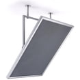 thumbnail image 1 of Displays2go 30" x 40" Ceiling Mounted Poster Frame, Swivel Knob – Silver (CHTL3040SL), 1 of 1