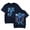 navyblue, variant on Peso Pluma Tshirt Tarantula Tour Spider Print Merch For Women/Men O-neck Short Sleeve Casual T-shirt