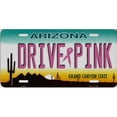 thumbnail image 1 of Arizona Drive Pink Metal License Plate, 1 of 1