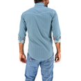 thumbnail image 4 of Camisa Vaquera Wrangler Hombre Manga Larga 49M azul M, 4 of 6