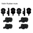 thumbnail image 1 of New 10 Pcs Violin Soft Mute Rubber Mute Fiddle Silencer Volume Control Practice, 1 of 5