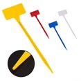 thumbnail image 3 of 15pcs Coloured Plastic T Type 6inch Plant Labels Plant Markers Plastic Card, 3 of 4
