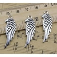 thumbnail image 3 of U8MO Lot 6/20/60X Retro Jewelry Making Wing Alloy Charms Pendants DIY 33x11mm-Bronze-20pcs, 3 of 7