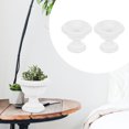 thumbnail image 2 of White Plastic Planter for Decor Weatherproof and Corrosion Resistant Suitable for Outdoor Use 2 Pcs, 2 of 8