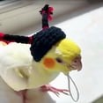 thumbnail image 6 of Cartoon Animal Crochet Hat for Small Pet Lovely Small Animal Costume Hat for Halloween Birthday Party Hat Bird Photo Hat, 6 of 8