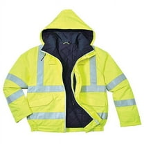 Portwest US773 Extra Large Bizflame Hi-Visibility Bomber Jacket, Yellow - Regular