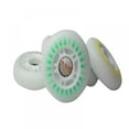 thumbnail image 5 of 2021 Skating Shoes Flash Wheel Extreme Light Flash Wheel Slide Brake Aurora Shiny Wheel Wear High Bomb 4PCS, 5 of 10