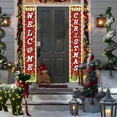 thumbnail image 4 of Uutvery Christmas Couplet Door Curtain with LED Lights, 12x71 Inch Illuminated Holiday Decoration for Party and Home Festive Atmosphere, 4 of 6