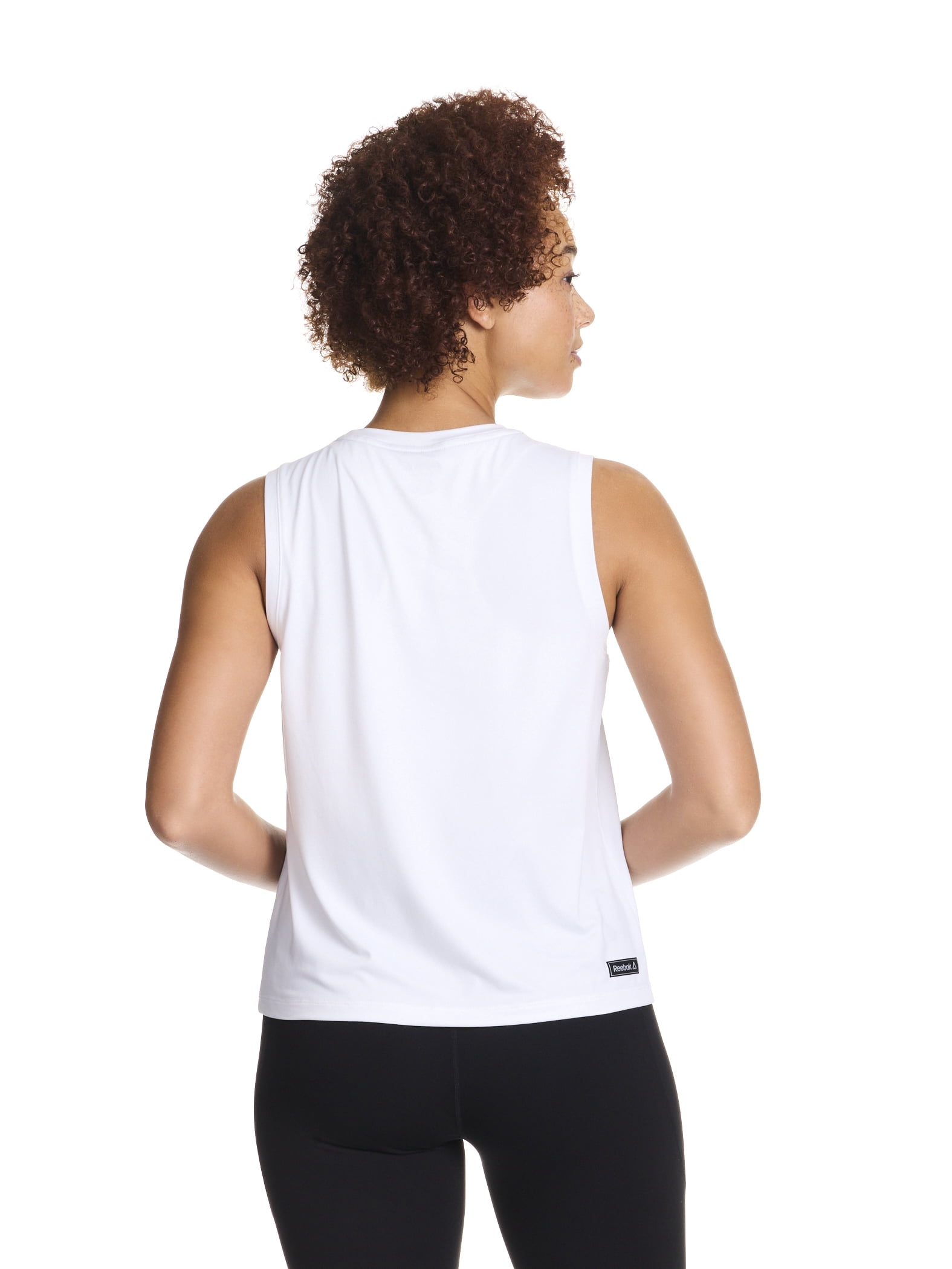 Reebok Women's Sprinter Cropped Tank Top, Sizes XS-XXXL