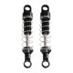 thumbnail image 1 of Amortiguador RC, pieza de coche RC, repuesto de aleación de aluminio, actualización de amortiguador RC para 1 par negro, 1 of 9