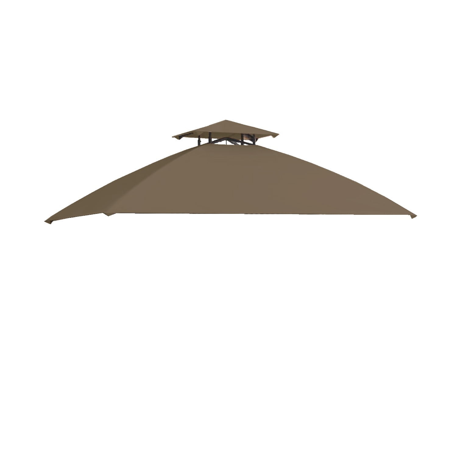 Garden Winds Replacement Canopy Top Cover for Westbrook Grill Gazebo - Riplock 350 - Nutmeg