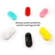 thumbnail image 2 of Teclado retroiluminado, receptor ABS de mano, redondo, fuerte estabilidad, ergonomía suave, teclas, cubierta, ordenador portátil para el hogar, Juegos de teclado y mouse para computadora Blanco, 2 of 5