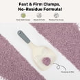 thumbnail image 4 of PURPURLAND Tofu Cat Litter, 17.6 LB(4 Packs) Fast Lavender Clumping & Superior Odor Control, Natural Corn Scent, Dustfree, Flushable, Low Tracking, 4 of 7