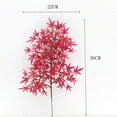 thumbnail image 2 of RENACLIPY 4Ud Planta Artificial Hoja De Arce Roja Ideal Para De Bodas Y Eventos, 2 of 3