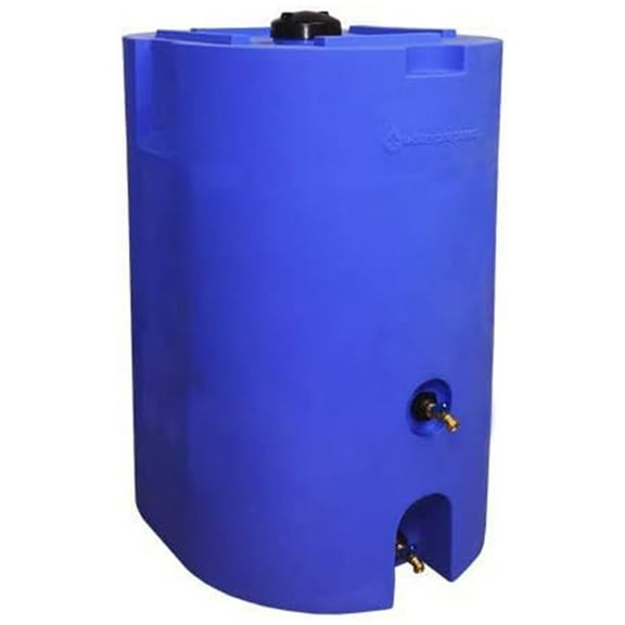 WaterPrepared 160 Gal Stackable Design Utility Water Tank with Large Cap