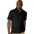 thumbnail image 1 of Edwards Garment Men's Hi-Perform Polo XXX-Large Black, 1 of 1