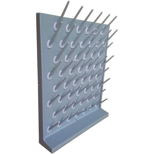 FETCOI Drying Rack Laboratory, 2PCS Lab Drying Rack Lab Wall Mount and
