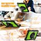 thumbnail image 3 of Samsung Galaxy Tab S6 Lite Case 2022/2020 Model SM-P610/P613/P615/P619 with Screen Protector Pen Holder / Heavy Duty Shockproof Protective Cover W/Stand Shoulder Strap for Tab S6 Lite 10.4 Inch, 3 of 6