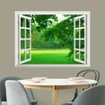 thumbnail image 3 of wall26 Removable Wall Sticker/Wall Mural - Park in Autumn | Creative Window View Wall Decor - 24"x32", 3 of 4
