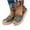 Coffee, variant on Cameland Woman Summer Fashion Sandals Open Toe Casual Platform Wedge Shoes Casual Shoes