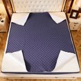 DONGTIAN New Waterproof Mattress Cover Solid Color Bed Cover Zipper