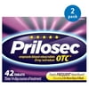 (2 pack) (2 Pack) Prilosec OTC Frequent Heartburn Medicine and Acid Reflux Reducer Tablets 42 Count - Omeprazole - Proton Pump Inhibitor - PPI