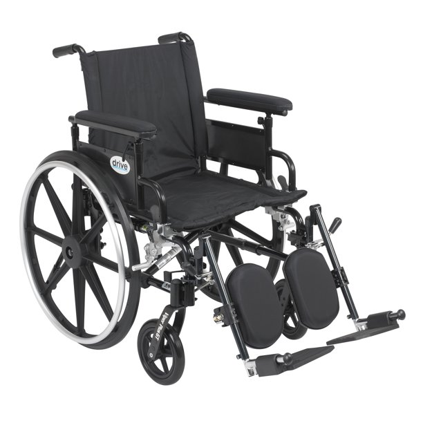 Drive Medical Viper Plus Gt Wheelchair With Flip Back Removable Adjustable Full Arms Elevating Leg Rests 18 Seat Walmart Com Walmart Com