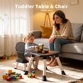thumbnail image 5 of AILEEKISS 8-in-1 Baby High Chair, Toddler Booster Seat with Dishwasher-Safe Tray, Dark Grey, 5 of 12