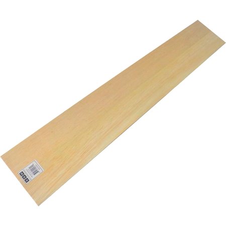 Balsa Wood 1/16 X 6 X 36in (5) - Quantity is Listed in Parenthesis in Title