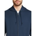 Athletic Works Men's Fleece Full Zip Hoodie Jacket, Sizes S3XL