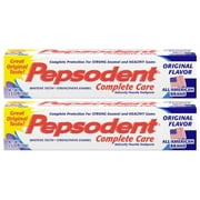 Pepsodent Complete Care Toothpaste, Original Flavor, 5.5 oz, 2 Pack