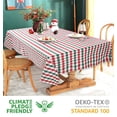 thumbnail image 3 of Mantel Urban Villa de algodón para Navidad, 152 x 213 cm, 6-8 asientos, 3 of 9