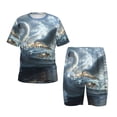 thumbnail image 1 of Balery Fantasy Swan Yacht Design Conjunto de Pijama Infantil de Manga Corta con Estampado – Ropa de Dormir de Algodón Suave-X-Large, 1 of 6