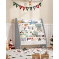 thumbnail image 2 of Librero infantil CHOEZON de 6 niveles, blanco y gris, 2 of 9