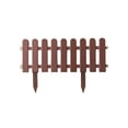 thumbnail image 2 of Garden Fence Border Edging Panel,Mini Decorative Lawn Flower Bed Barrier Easy Assemble Interlocking Design,Outdoor Yard Pathway Patio Landscaping Protection for Garden Border Driveway-D, 2 of 8