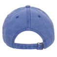 thumbnail image 3 of Toptie Vintage Washed Cotton Distressed Baseball Cap Dad Hat Adjustable Low-Profile Polo Hat-Blue, 3 of 5