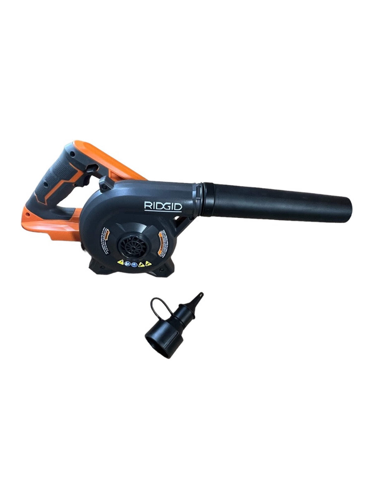 RIDGID 18 Volt Compact Jobsite Blower with Cordless Inflator Deflator Nozzle Walmart