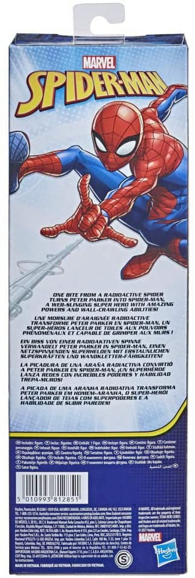 HASBRO Figurine Spider-Man Titan Hero 30 cm Marvel pas cher
