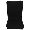 thumbnail image 1 of EeaseCA Rotating Armchair Slipcover Removable Stretch Computer Office Chair Cover Protector in Small Size (Black), 1 of 8