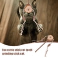 thumbnail image 4 of Shisuyan 3 Pcs Rattle-drum Shape Cat Flirting Sticks Cat Teaser Toys Teeth Grinding Toys, 4 of 8