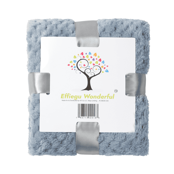 "Effiegu Wonderful " TM Water Proof Soft Pet Cozy Comfortable Blanket In Blue