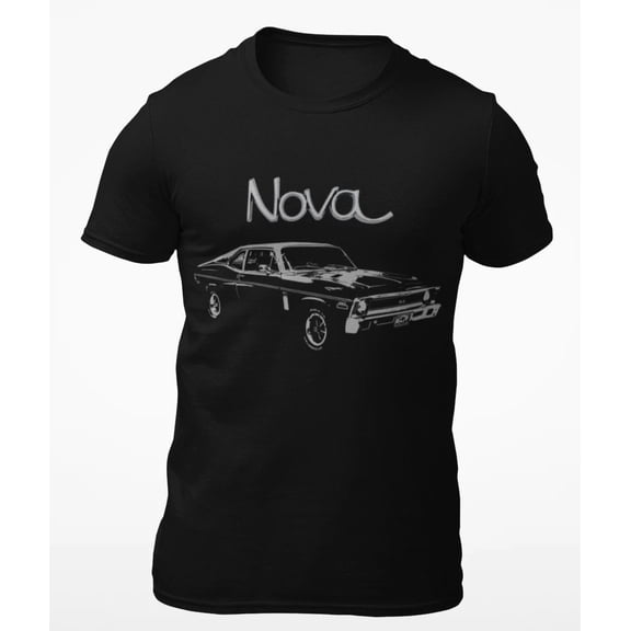 1969 Chevy Nova SS 350 Classic Car Short-Sleeve Unisex T-Shirt