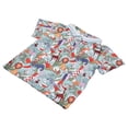 thumbnail image 3 of Camiseta para bebé niño Camisetas estampadas de manga corta con estampado floral para bebés de 3 a 6 añosVerde 100 cm, 3 of 14