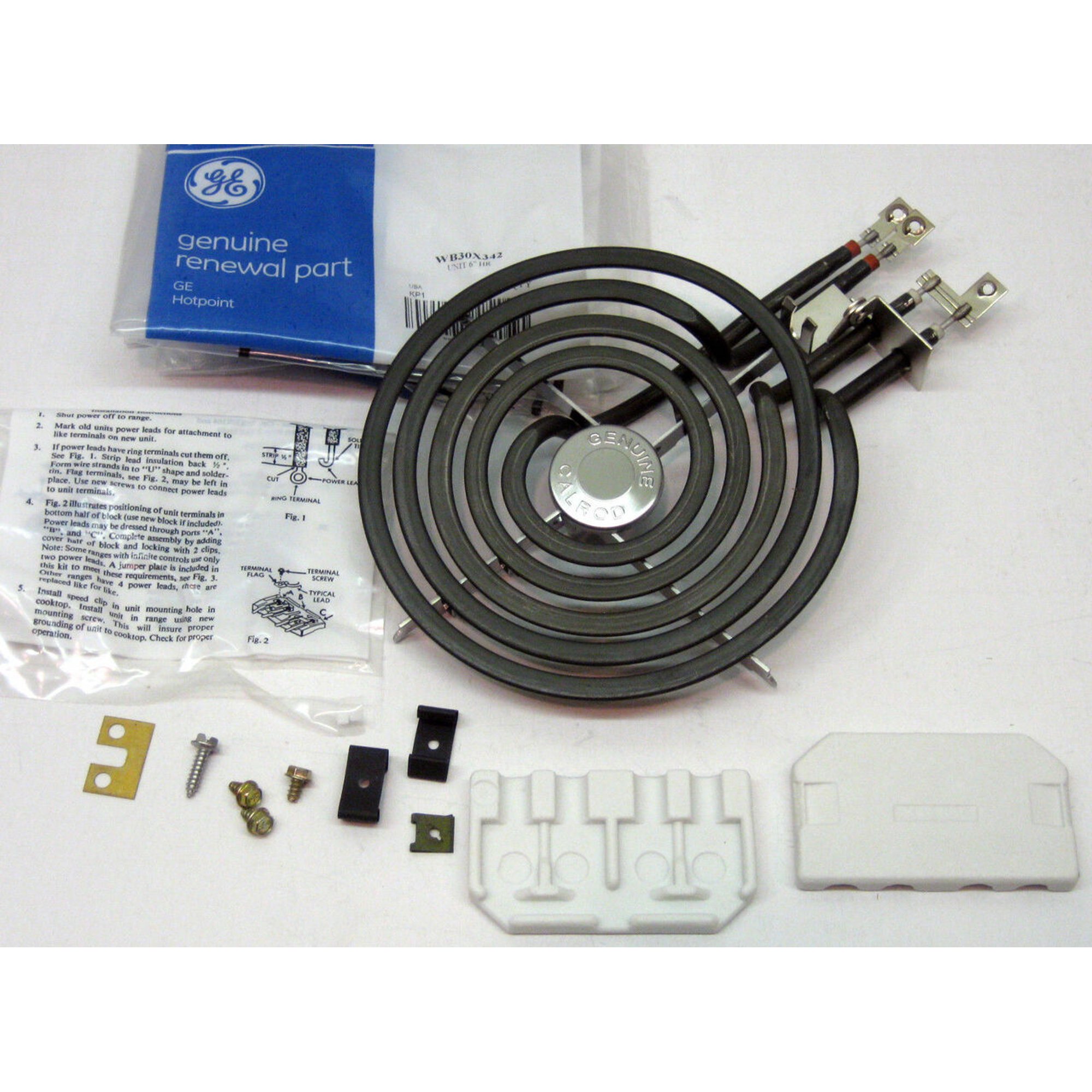 GE WB30X342 WB30X342 Genuine GE OEM Stove Eye Range Calrod Unit 6 Burner  AP2039339 PS244042 - Walmart.com