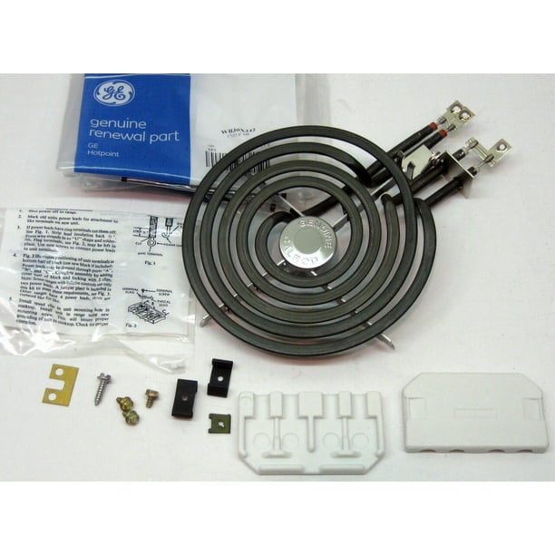 GE WB30X342 WB30X342 Genuine GE OEM Stove Eye Range Calrod Unit 6" Burner AP2039339 PS244042