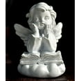 thumbnail image 2 of Statue d'Ange en Résine Mignonne, Décoration Intérieure et Extérieure, pour Mariage, Noël, Apporte Unité et Confort, 2 of 6