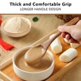 thumbnail image 2 of GPED Wooden Spoons for Cooking, 10 PCS Teak Wood Cooking Utensil Set, Wooden Kitchen Utensils for Nonstick Pans & Cookware, Spoons and Spatula Set, Sturdy, Lightweight & Heat Resistant, 2 of 7