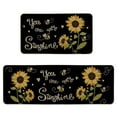 thumbnail image 1 of Farmhouse Floor Decoration Mat Set of 2 for Kitchen and Entryway Seasonal Rug 2PCS, 1 of 9